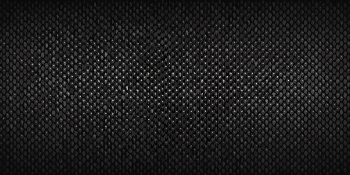 Intricate dark textured background resembling reptile skin or netting