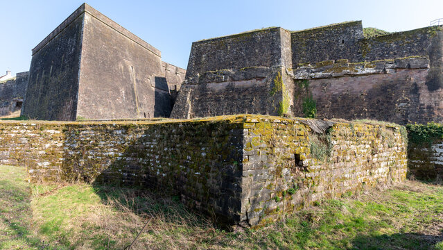 The famous citadel of Bitche in France on March 22th 2026