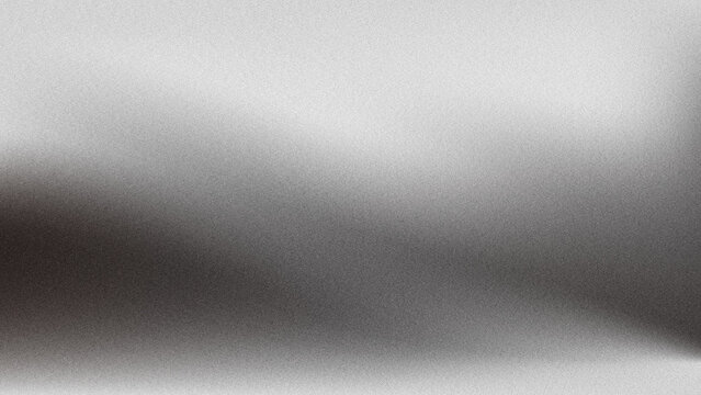 A minimalist grayscale abstract background featuring a smooth vertical gradient and subtle grainy noise texture.