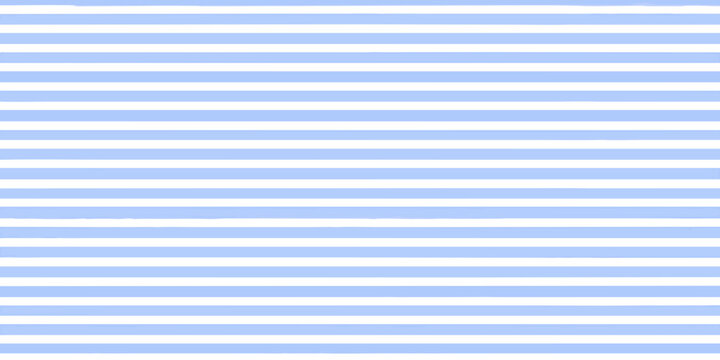 Horizontal stripes of light blue and white create a simple pattern