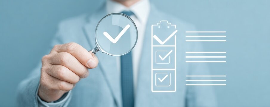 Management executes a corporate strategy, using an inspection and a detailed plan to master reporting compliance.