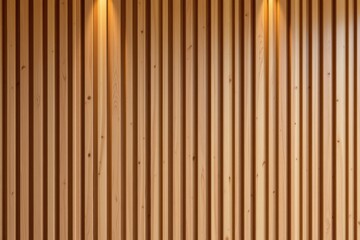 Obraz premium Wooden vertical planks with a natural textured finish and varied brown tones.