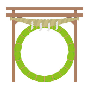 茅の輪くぐりchinowakuguri