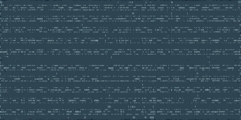 Abstract digital background featuring cascading lines of binary code © Lalin