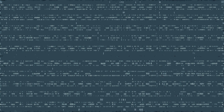 Abstract digital background featuring cascading lines of binary code