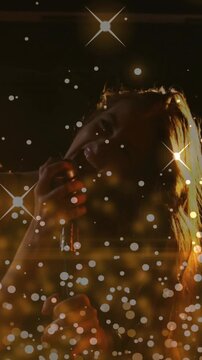 Editor choosing app and pasting lyrics, making ASS subs, adding Emma watermark and sparkle for post