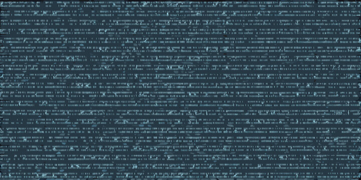 Digital rain effect reminiscent of the matrix computer code cascade