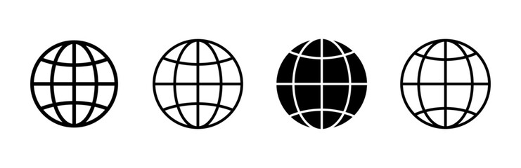 Obraz premium Web icon set. go to web icon. web click icon