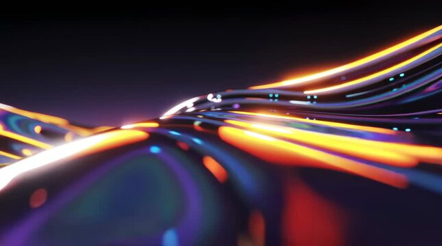 Abstract liquid mercury waves flowing slow motion, ultra reflective chrome surface shifting rainbow chromatic reflections macro cinematic lighting shallow depth of field fluid motion futuristic luxury