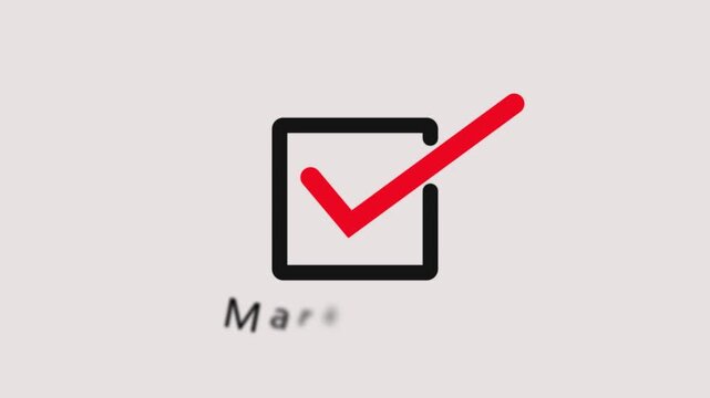 Simple checkbox animation waith background