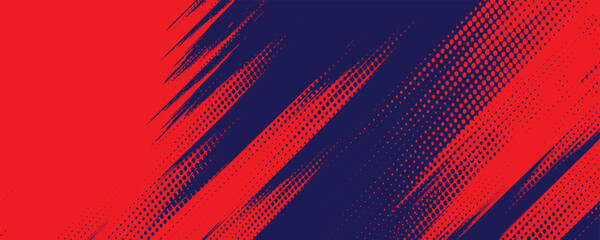 Fototapeta premium halftone on white background. Vector dots glitter or halftone glitter pattern texture Pop Art Style Background. vector grunge arts red grunge