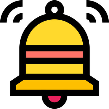 Vector Icon notification, bell, notification bell, packard bell, alert