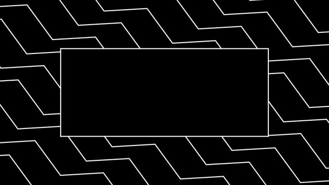 Seamless black and white geometric maze pattern with a digital circuit board design and square vector line art for a modern technology wallpaper