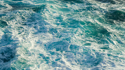 Obraz premium blue water surface