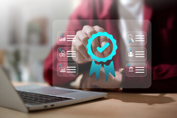 Quality management certification and business standardization process.