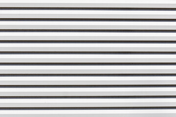 Fototapeta premium Horizontal metal wall pattern with repeating lines texture
