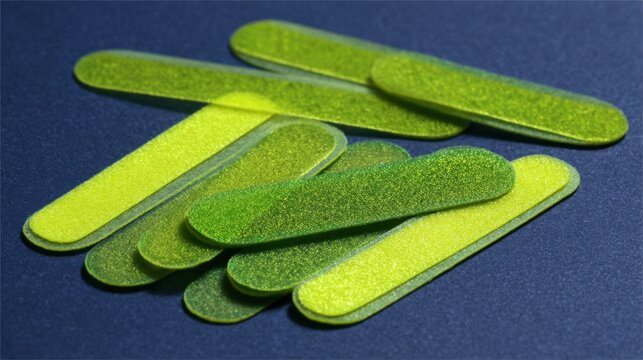 Fluorescein Sodium Strips for Tonometry Corneal Staining Professional Medical Ophthalmology Clinical Concept