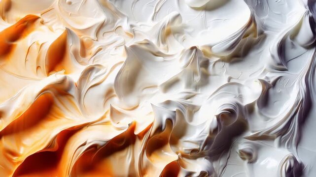 Creamy Swirl Texture Motion Background