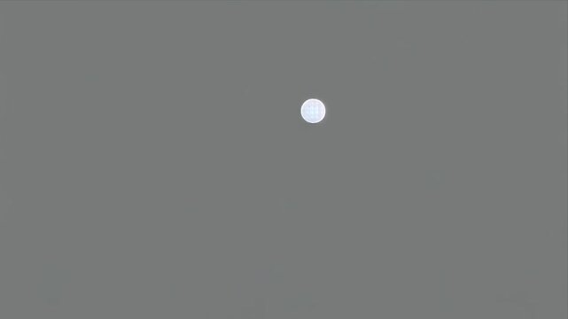 Minimalist ping pong ball bouncing across gray background animation.
