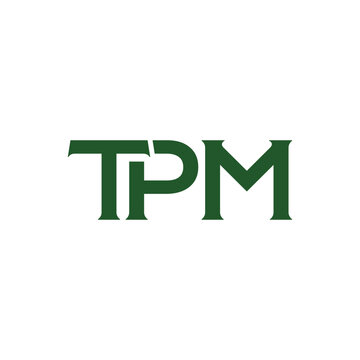 Minimal TPM PM TP Monogram Logo Design, Elegant Initial Letter Logo, Modern Lettermark Branding Template