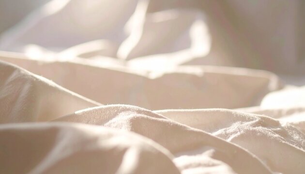 目覚め 朝日 寝室 布団 ぬくもり 質感 陰影 輪郭 黄金色 核心 境界 均衡 存在 静謐 刹那 永遠 休息 幸福 洗練 充足