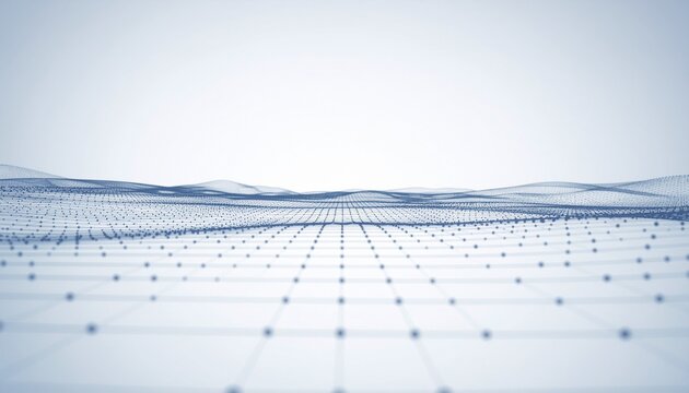 Structured Data Flow Grid Background for Analytics and AI Systems