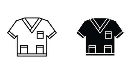 Fototapeta premium vintage varsity letterman jacket flat design vector illustration