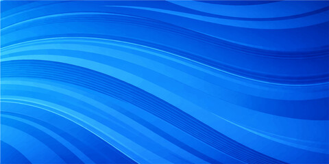 Fototapeta premium A flowing blue abstract background features digital wave lines and a liquid motion design, creating a light vector pattern perfect for a business wallpaper or artistic backdrop
