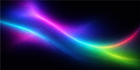 Fototapeta premium An abstract blue and light background design featuring motion waves and glowing energy rays creates a bright artistic backdrop texture with a dark space wallpaper feel