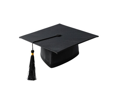 college graduation cap isolated on white and transparent background &ndash; perfect for edu