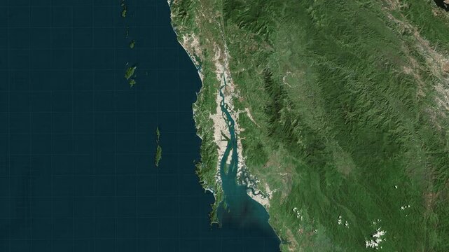 Tavoy River Map Animation