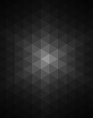 Fototapeta premium Modern Design Featuring Tessellated Triangles And Subtle Glow Effects