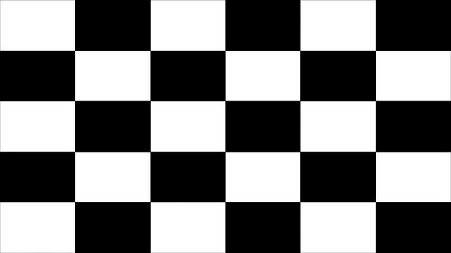 black and white chess board