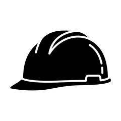 Fototapeta premium Safety Helmet Vector Icon