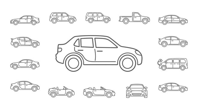 Car vehicle automobile transportation symbol.