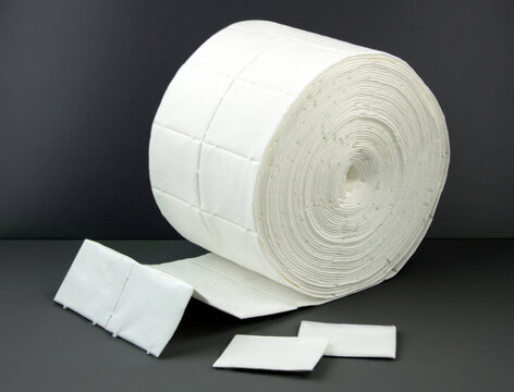 1 Rolle Zelletten Zellstofftupfer  Cellulose Swabs