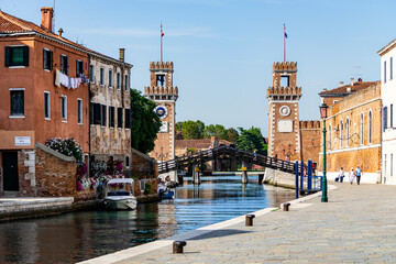 View of the Venice Arsenal (Italy) © McoBra89