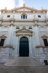 Obraz premium Church of Santissimo Salvatore in Venice, Italy