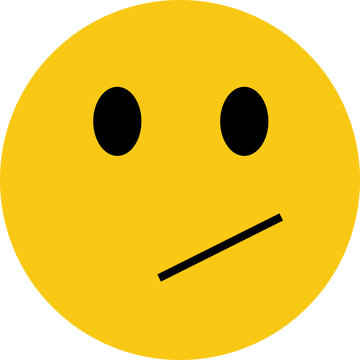 Confused Emoji Face