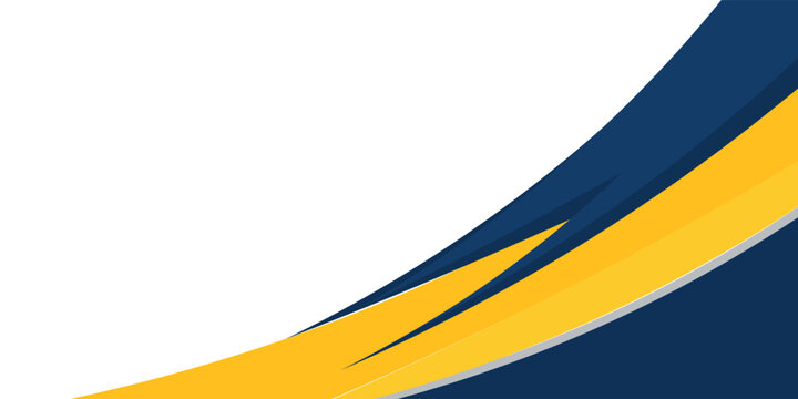 latar belakang bentuk bergelombang biru dan kuning. cocok untuk desain poster bisnis, ilustrasi.