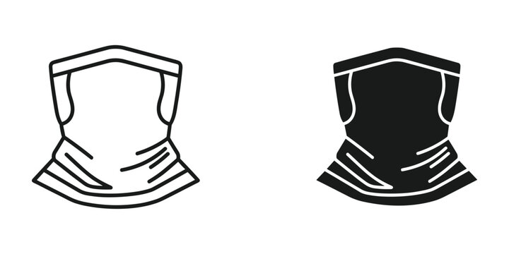 Neck Gaiter Mask Icon Commerce