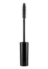 Obraz premium Black mascara wand applicator isolated on transparent background