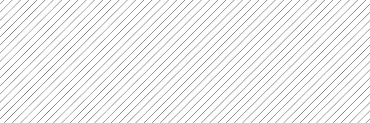 Seamless line slash pattern strip with bold dark diagonal stripes abstract monochrome geometric vector background with strong parallel strokes modern design © AksanaK