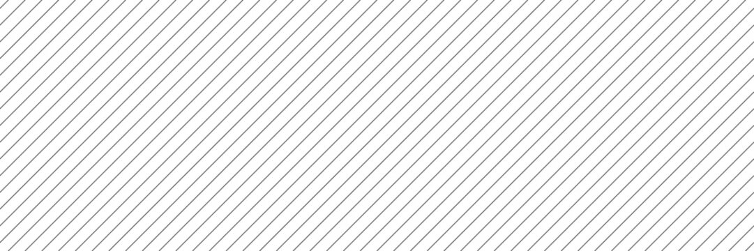 Seamless line slash pattern strip with bold dark diagonal stripes abstract monochrome geometric vector background with strong parallel strokes modern design