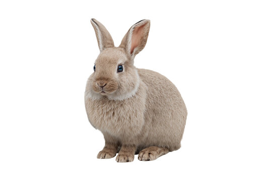 rabbit isolated on white background