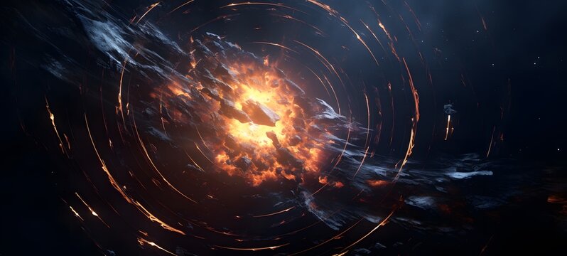 Astral vision liger meets cosmos ,generative AI