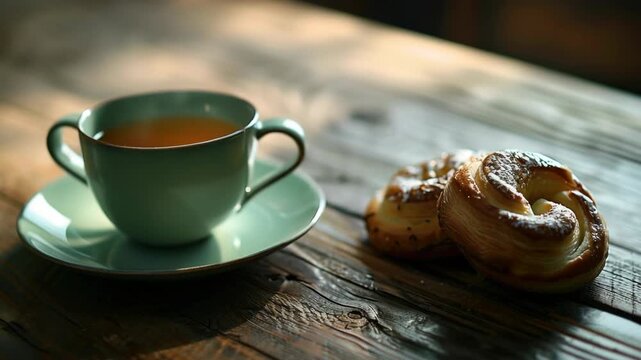 Tea and Scones Breakfast Set
