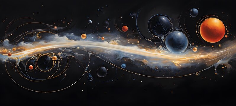 Astral vision cocoon meets cosmos,generative AI