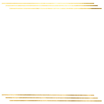 Golden stroke line gold. Luxurious Gold ribbon design frame. Gold sparkle splatter border congratulations, wedding card,invitation. Gold Foil Frame Gold brush stroke on transparent background.  