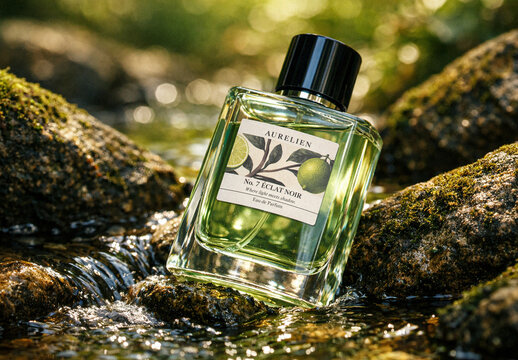 Perfume Bottle Mockup